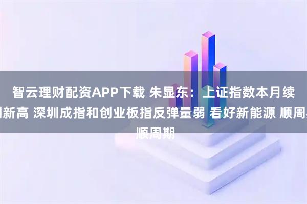 智云理财配资APP下载 朱显东：上证指数本月续创新高 深圳成指和创业板指反弹量弱 看好新能源 顺周期